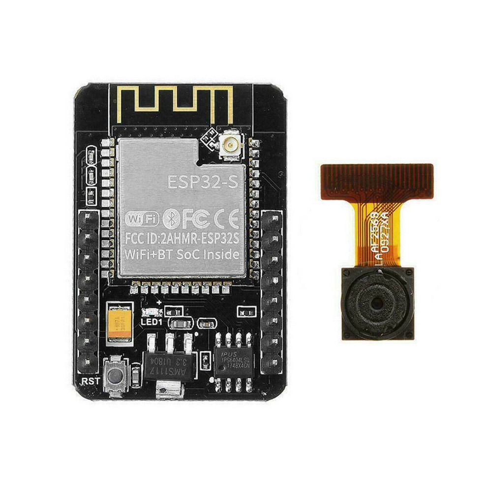 Black Arduino Controller Board ESP32 Cam WiFi Bluetooth Module Development Board